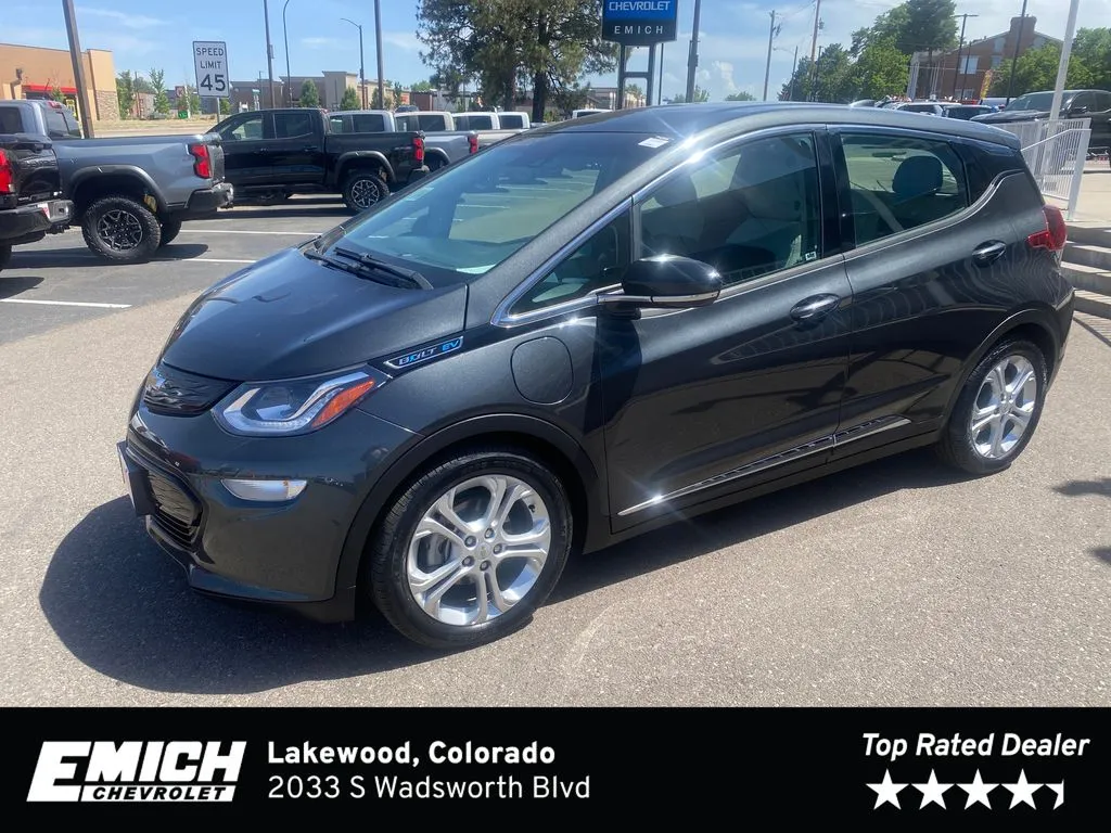 Gray 2020 Chevrolet Bolt EV LT for sale in Lakewood, CO