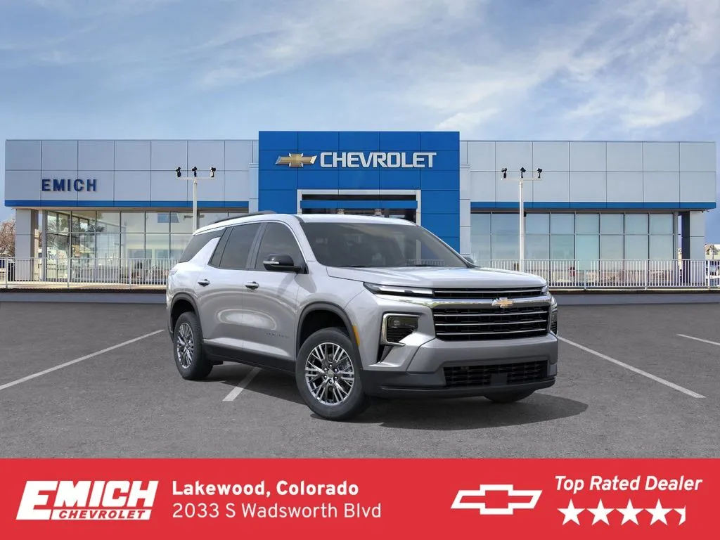 Gray 2026 Chevrolet Traverse LT for sale in Lakewood, CO