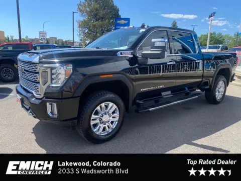 Black 2022 GMC Sierra 2500HD Denali for sale in Lakewood, CO