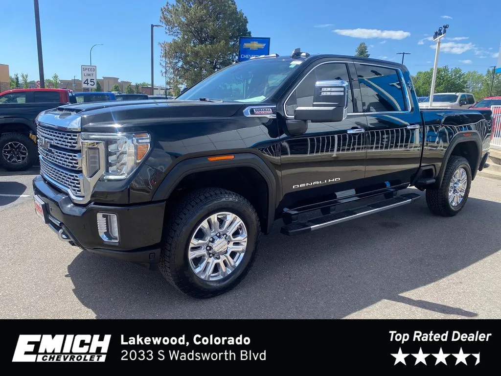 Black 2022 GMC Sierra 2500HD Denali for sale in Lakewood, CO