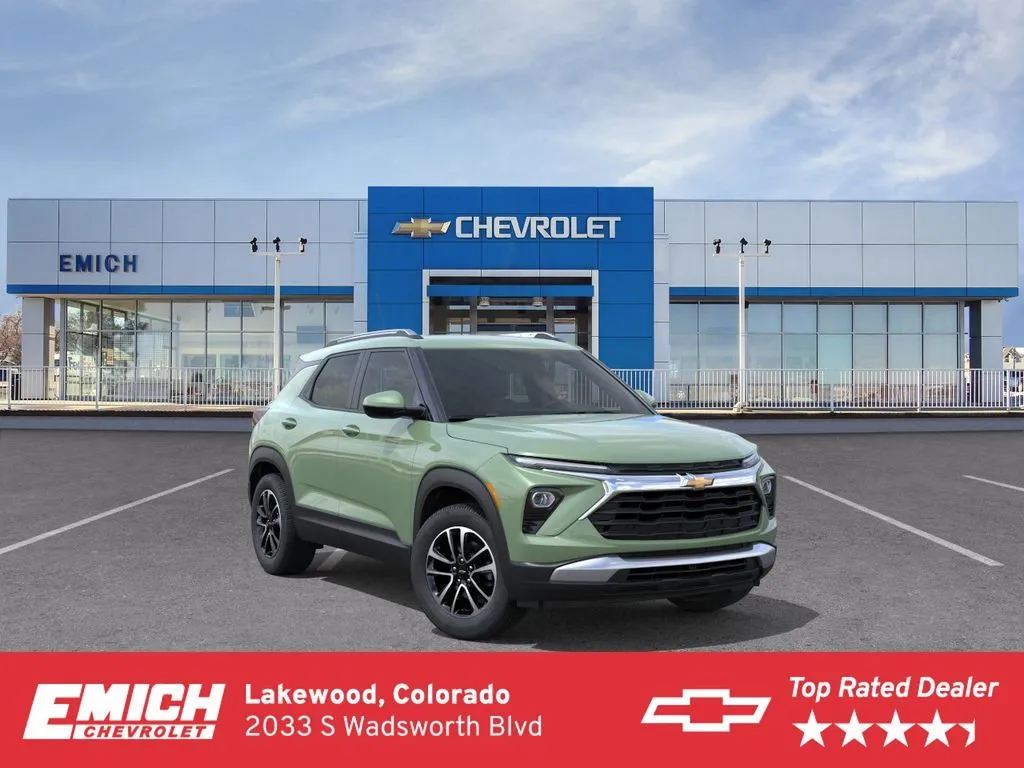 Green 2026 Chevrolet TrailBlazer LT for sale in Lakewood, CO