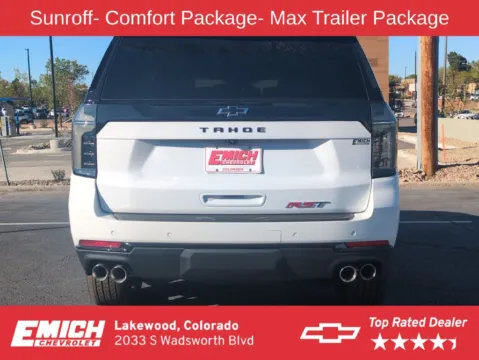 More photos of 2026 Chevrolet Tahoe RST at Emich Chevrolet, CO