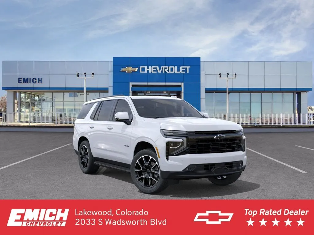 White 2026 Chevrolet Tahoe RST for sale in Lakewood, CO