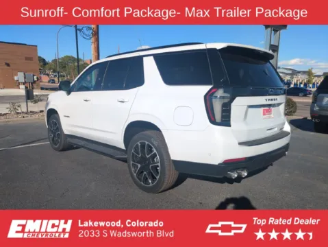 Another view of 2026 Chevrolet Tahoe RST for sale in Lakewood, CO at Emich Chevrolet