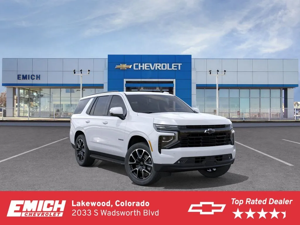 White 2026 Chevrolet Tahoe RST for sale in Lakewood, CO
