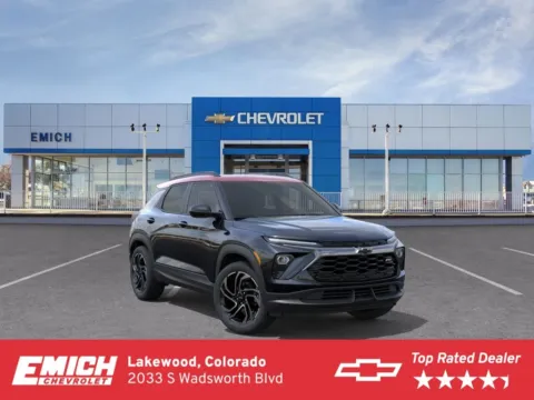 Black 2026 Chevrolet TrailBlazer RS for sale in Lakewood, CO