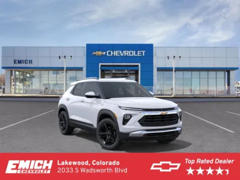 White 2026 Chevrolet TrailBlazer LT for sale in Lakewood, CO