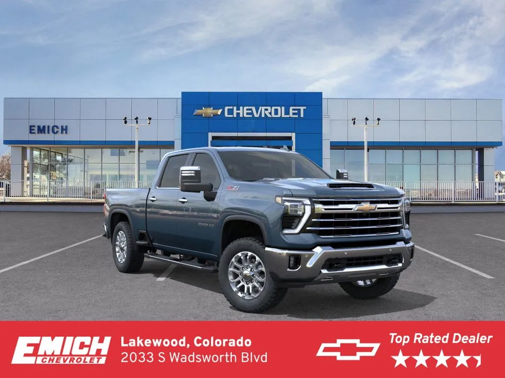 Blue 2026 Chevrolet Silverado 2500HD LTZ for sale in Lakewood, CO