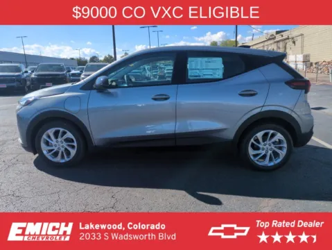 Photos of 2027 Chevrolet Bolt EV LT for sale in Lakewood, CO at Emich Chevrolet