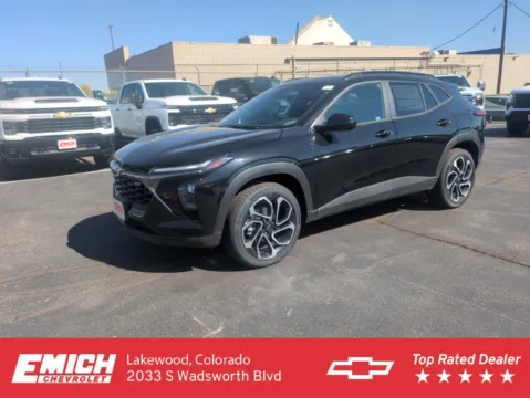Black 2026 Chevrolet Trax 2RS for sale in Lakewood, CO