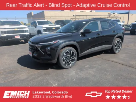 Black 2026 Chevrolet Trax 2RS for sale in Lakewood, CO