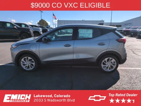 Photos of 2027 Chevrolet Bolt EV LT for sale in Lakewood, CO at Emich Chevrolet