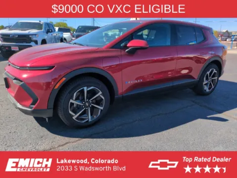Red 2026 Chevrolet Equinox EV LT for sale in Lakewood, CO