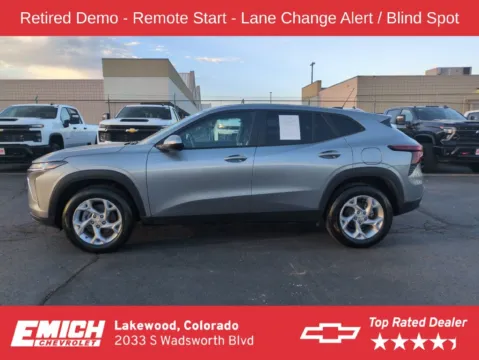 Photos of 2026 Chevrolet Trax LS for sale in Lakewood, CO at Emich Chevrolet