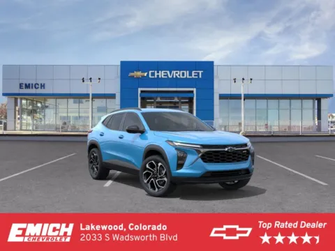 Blue 2026 Chevrolet Trax 2RS for sale in Lakewood, CO