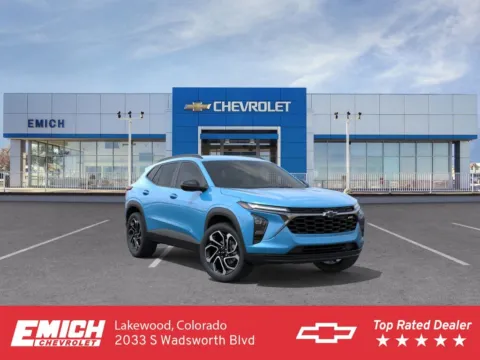 Blue 2026 Chevrolet Trax 2RS for sale in Lakewood, CO