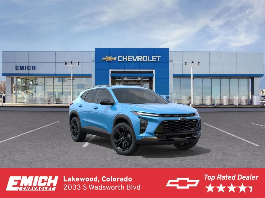 Blue 2026 Chevrolet Trax ACTIV for sale in Lakewood, CO