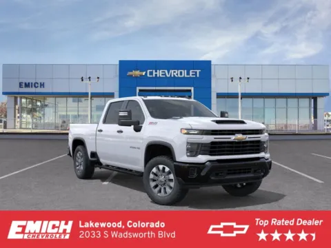 White 2026 Chevrolet Silverado 2500HD Custom for sale in Lakewood, CO