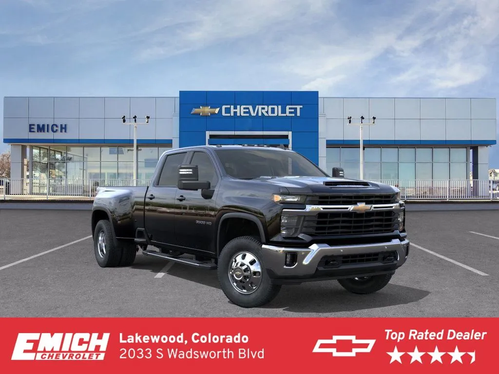 Black 2026 Chevrolet Silverado 3500HD LT for sale in Lakewood, CO