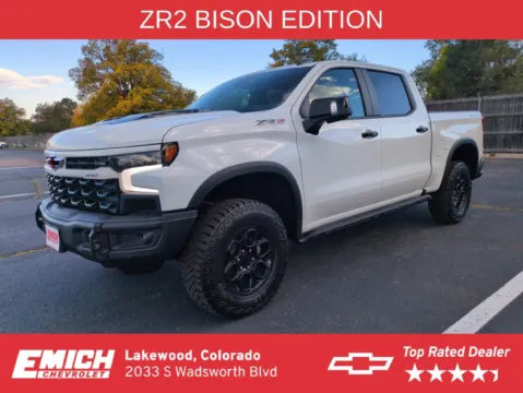 White 2026 Chevrolet Silverado 1500 ZR2 for sale in Lakewood, CO