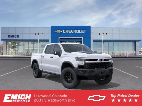 White 2026 Chevrolet Silverado 1500 ZR2 for sale in Lakewood, CO