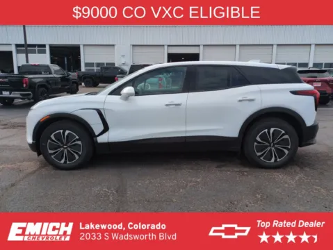 Photos of 2026 Chevrolet Blazer EV LT for sale in Lakewood, CO at Emich Chevrolet