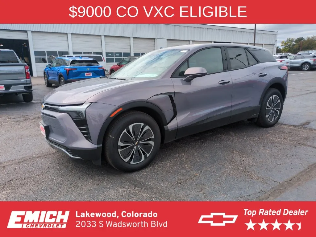 Gray 2026 Chevrolet Blazer EV LT for sale in Lakewood, CO