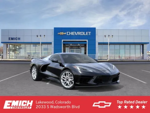Black 2026 Chevrolet Corvette Stingray for sale in Lakewood, CO