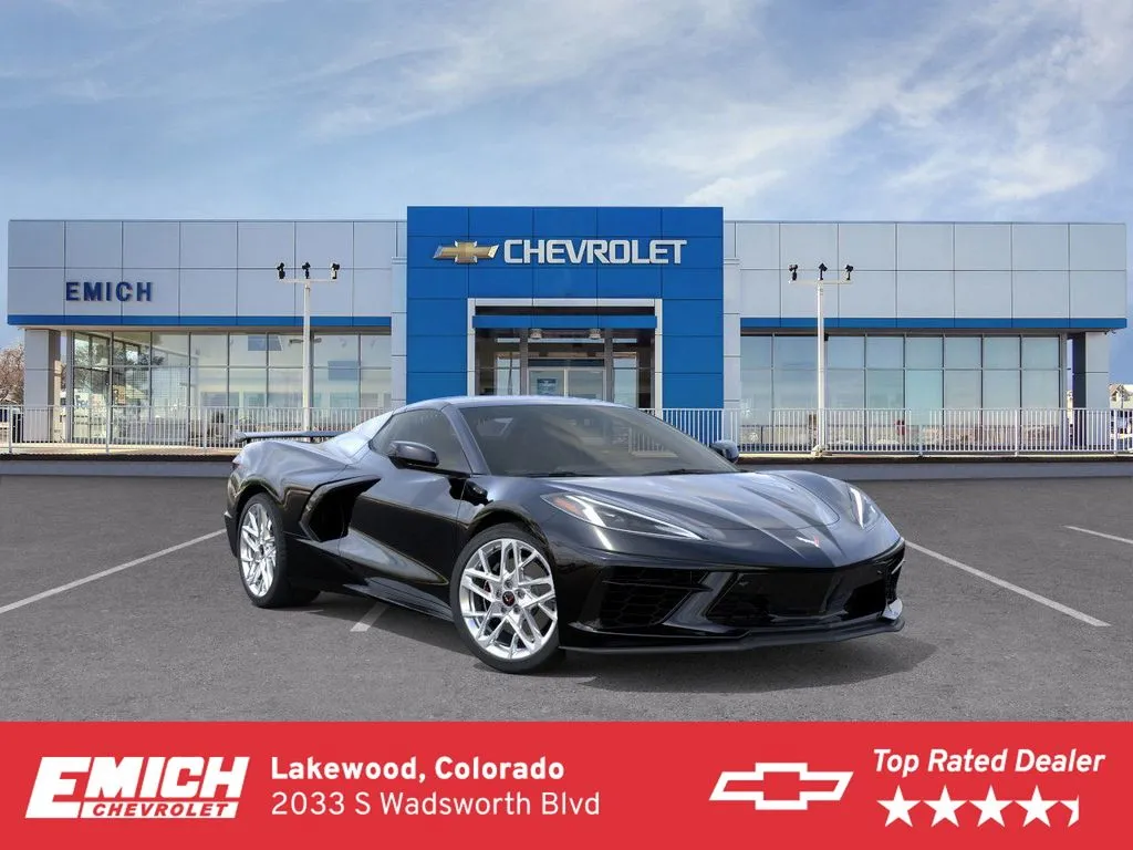 Black 2026 Chevrolet Corvette Stingray for sale in Lakewood, CO