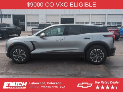 Photos of 2026 Chevrolet Blazer EV LT for sale in Lakewood, CO at Emich Chevrolet