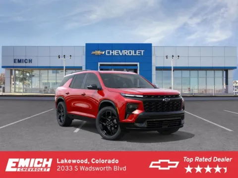 Red 2026 Chevrolet Traverse RS for sale in Lakewood, CO