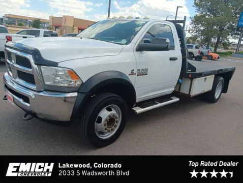 White 2014 Ram 5500HD Tradesman for sale in Lakewood, CO