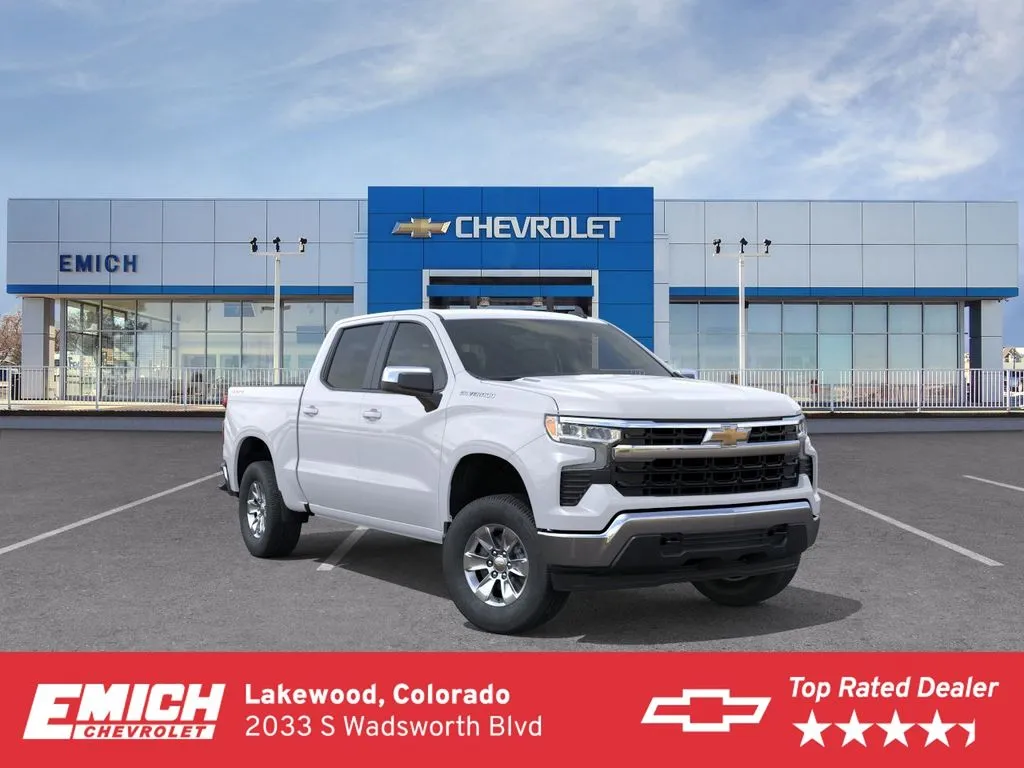 White 2026 Chevrolet Silverado 1500 LT for sale in Lakewood, CO
