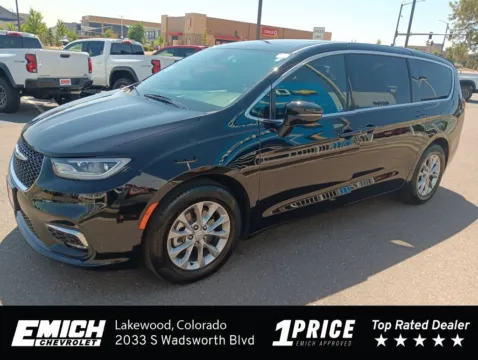 Black 2026 Chrysler Pacifica Limited for sale in Lakewood, CO