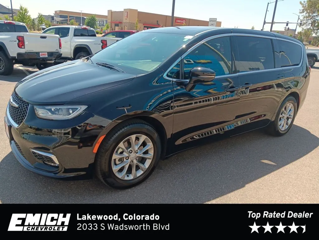Black 2026 Chrysler Pacifica Limited for sale in Lakewood, CO