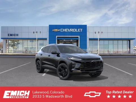 Black 2026 Chevrolet Trax ACTIV for sale in Lakewood, CO