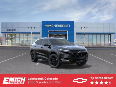 Black 2026 Chevrolet Trax ACTIV for sale in Lakewood, CO