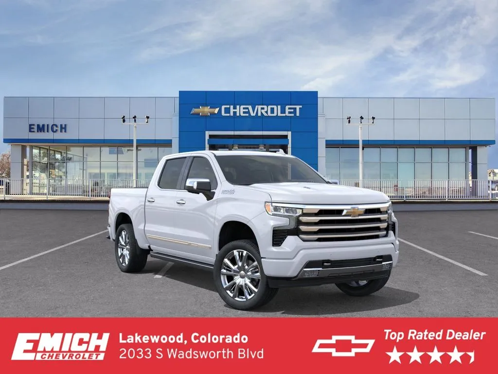 White 2026 Chevrolet Silverado 1500 High Country for sale in Lakewood, CO