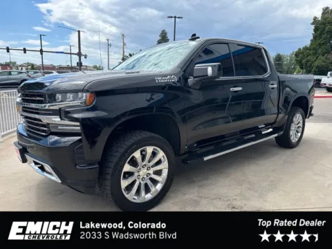 Black 2020 Chevrolet Silverado 1500 High Country for sale in Lakewood, CO