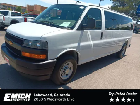 White 2025 Chevrolet Express 3500 LS for sale in Lakewood, CO