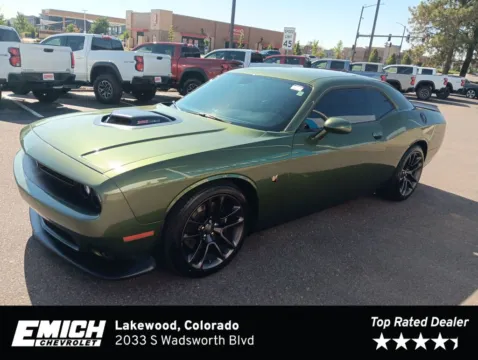 Green 2021 Dodge Challenger R/T Scat Pack for sale in Lakewood, CO