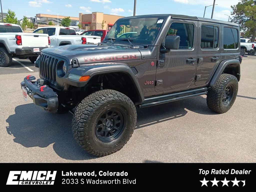 Unknown 2021 Jeep Wrangler Unlimited Rubicon for sale in Lakewood, CO