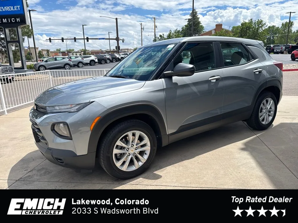 Gray 2023 Chevrolet TrailBlazer LS for sale in Lakewood, CO