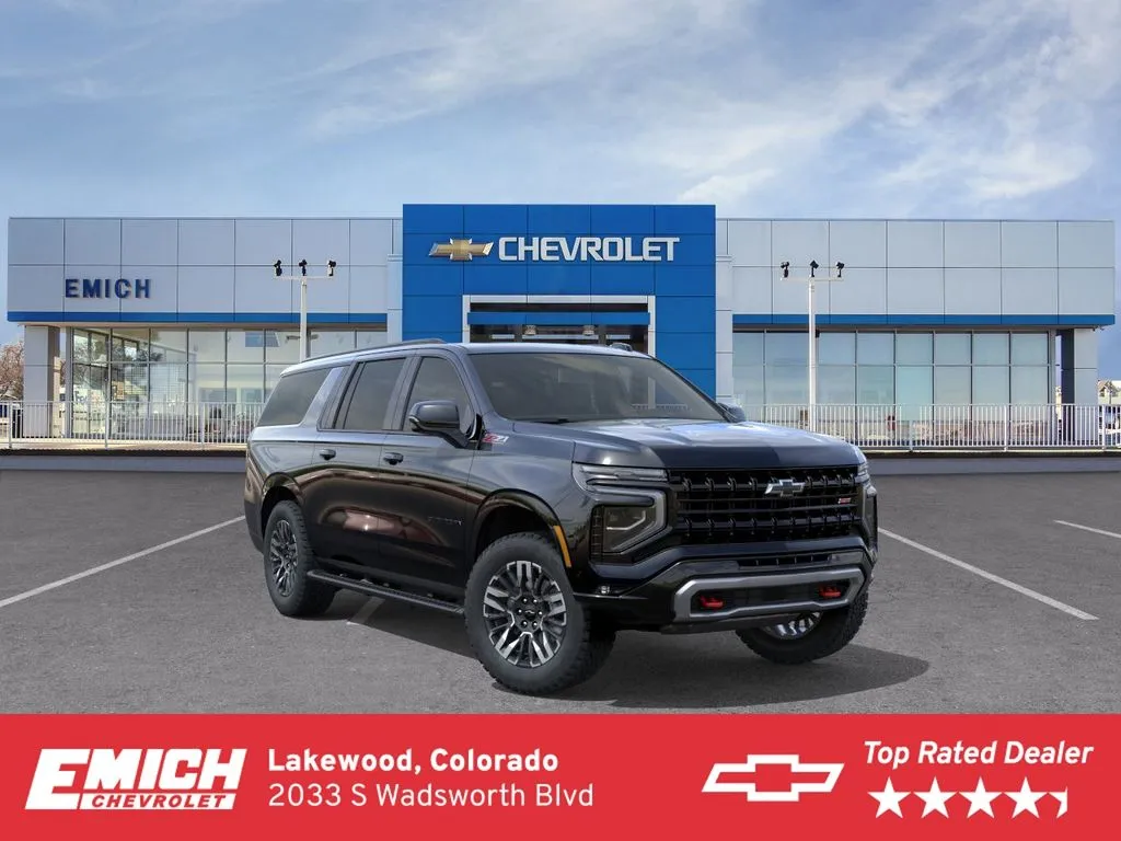 Black 2026 Chevrolet Suburban Z71 for sale in Lakewood, CO