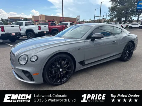 Gray 2024 Bentley Continental GT V8 S for sale in Lakewood, CO