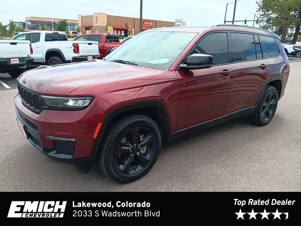 Red 2023 Jeep Grand Cherokee L Limited for sale in Lakewood, CO