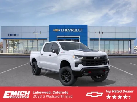 White 2026 Chevrolet Silverado 1500 LT Trail Boss for sale in Lakewood, CO