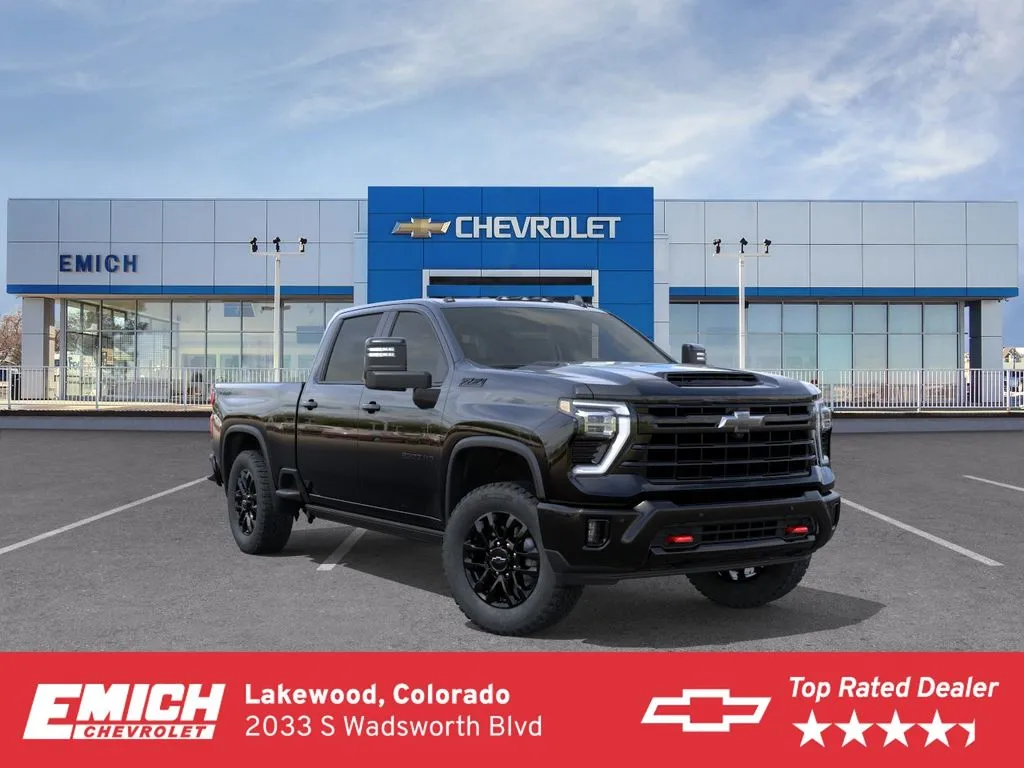 Black 2026 Chevrolet Silverado 2500HD LTZ for sale in Lakewood, CO