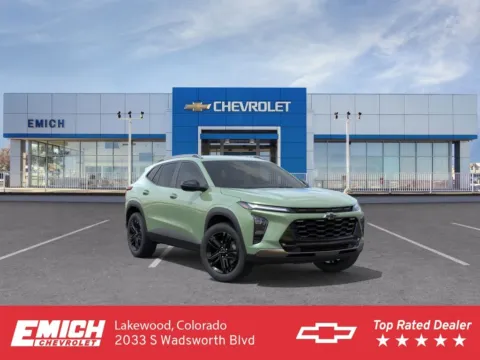 Green 2026 Chevrolet Trax ACTIV for sale in Lakewood, CO