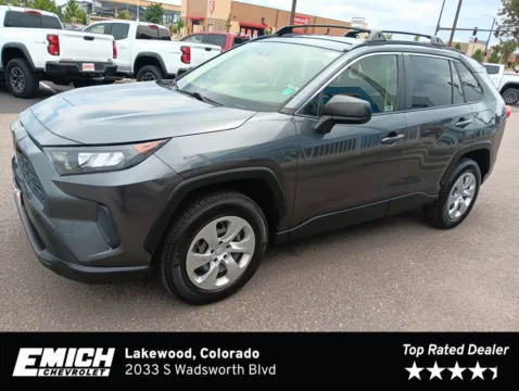 Gray 2020 Toyota RAV4 LE for sale in Lakewood, CO